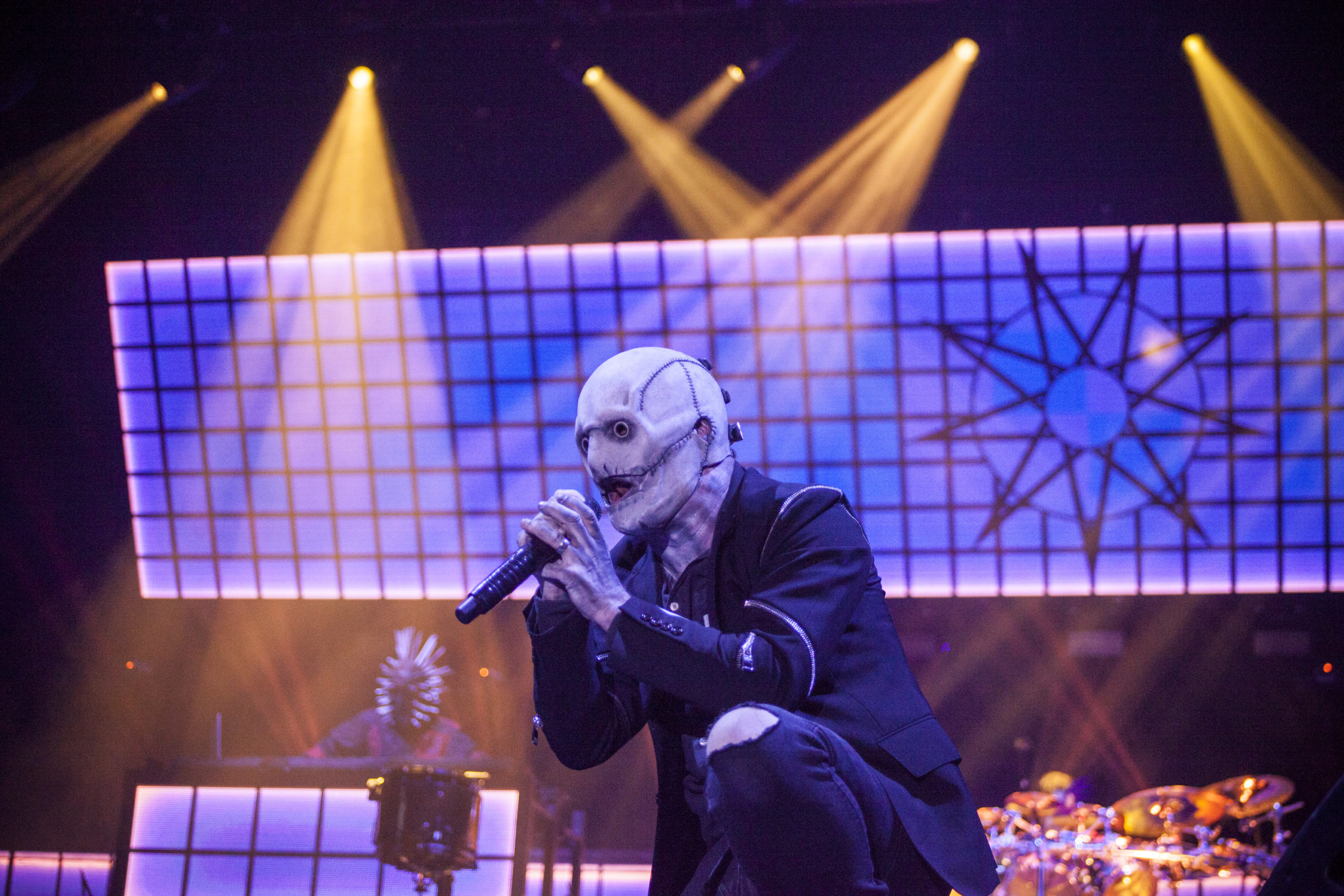 Ο Corey Taylor των Slipknot στη σκηνή του Release Athens 2022