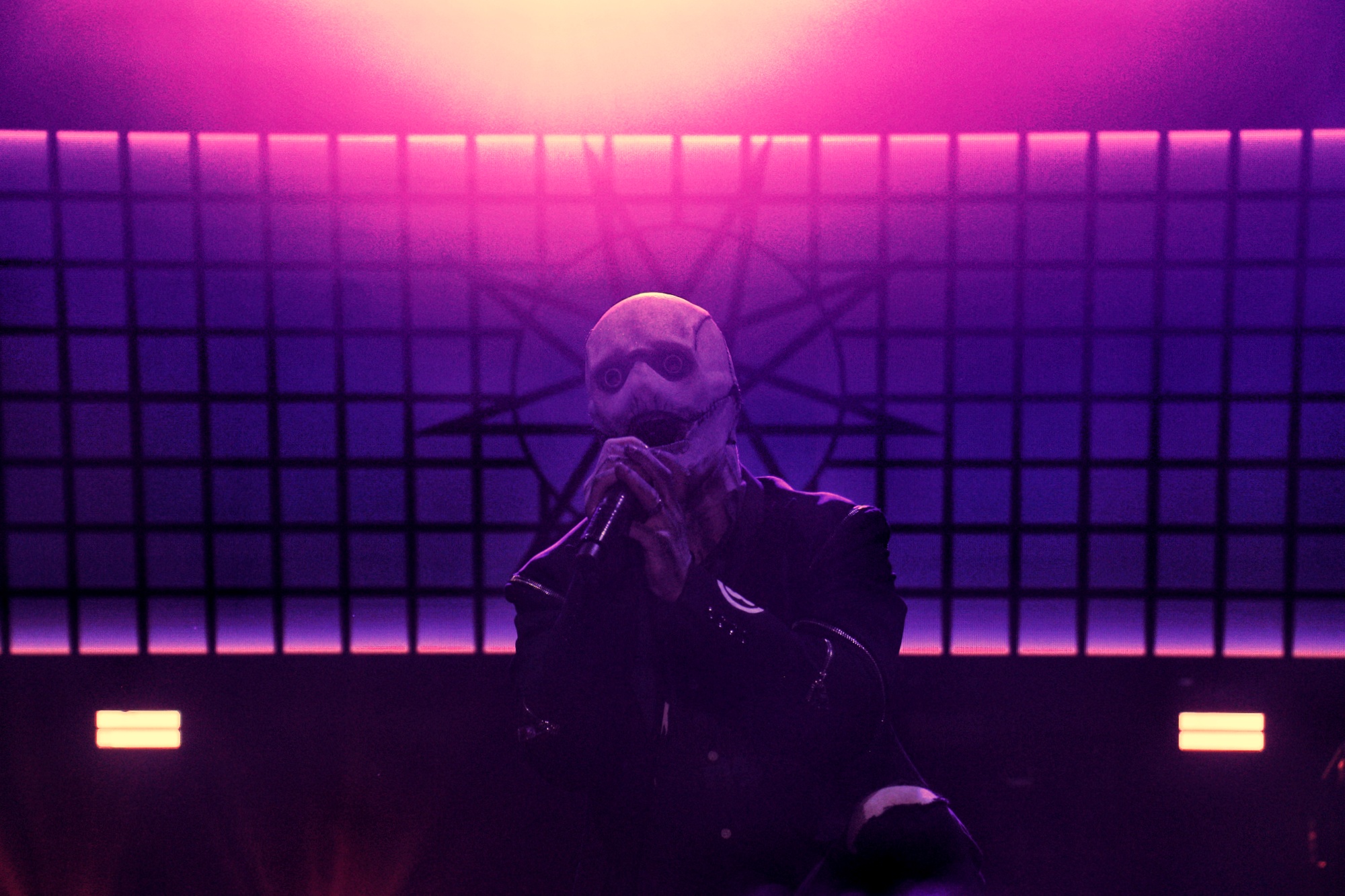 Ο Corey Taylor των Slipknot στη σκηνή του Release Athens 2022