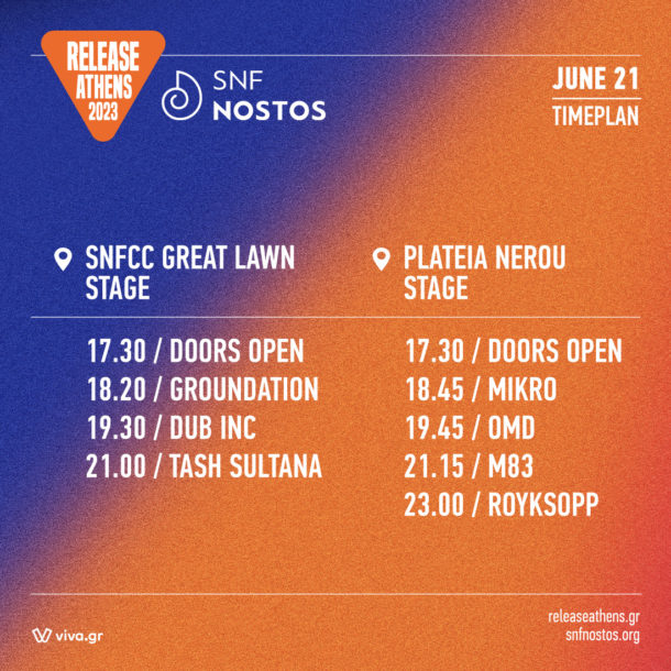 Release Athens X Snf Nostos: Timetable Day 2
