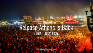Release Athens is back crowd photo website header