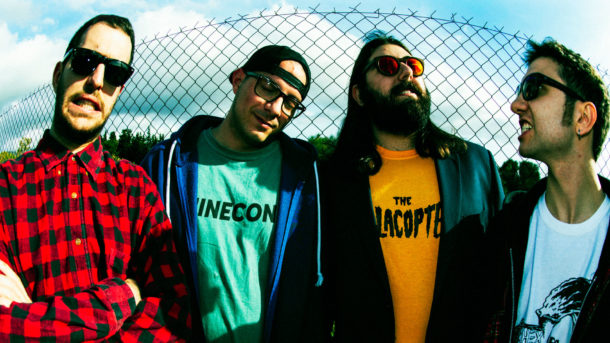 Athenian punk rockers The Overjoyed at Release Athens 2024