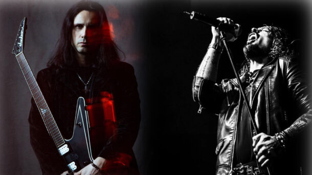 Gus G. and Ronnie Romero, the special guests of Vassilis Papakonstantinou