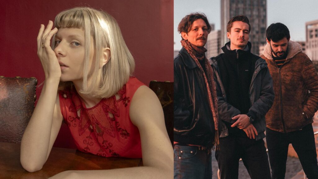 Aurora and Klangphonics announcement photo