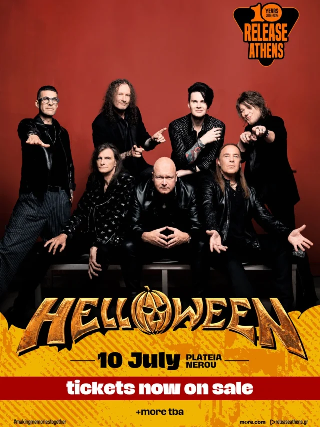 💥Η διάθεση των εισιτήριων για τις δύο power metal βραδιές του Release Athens 2026, ξεκίνησε!

📲Εξασφάλισε τώρα το εισιτήριό σου για να δεις από κοντά τους θρύλους του σκληρού ήχου @helloweenofficial, @sabatonofficial, @thisissavatage, @epicaofficial & more tba.

‼️Παράλληλα, γίνεται διαθέσιμη μια ακόμα ειδική προσφορά για όσες & όσες θέλουν να δουν & τις δύο αυτές φεστιβαλικές ημέρες, σε προνομιακή τιμή.

#releaseathens26 #helloween #sabaton #savatage #epica #10yearsreleaseathens #10yearanniversary #makingmemoriestogether #naeisaiekei